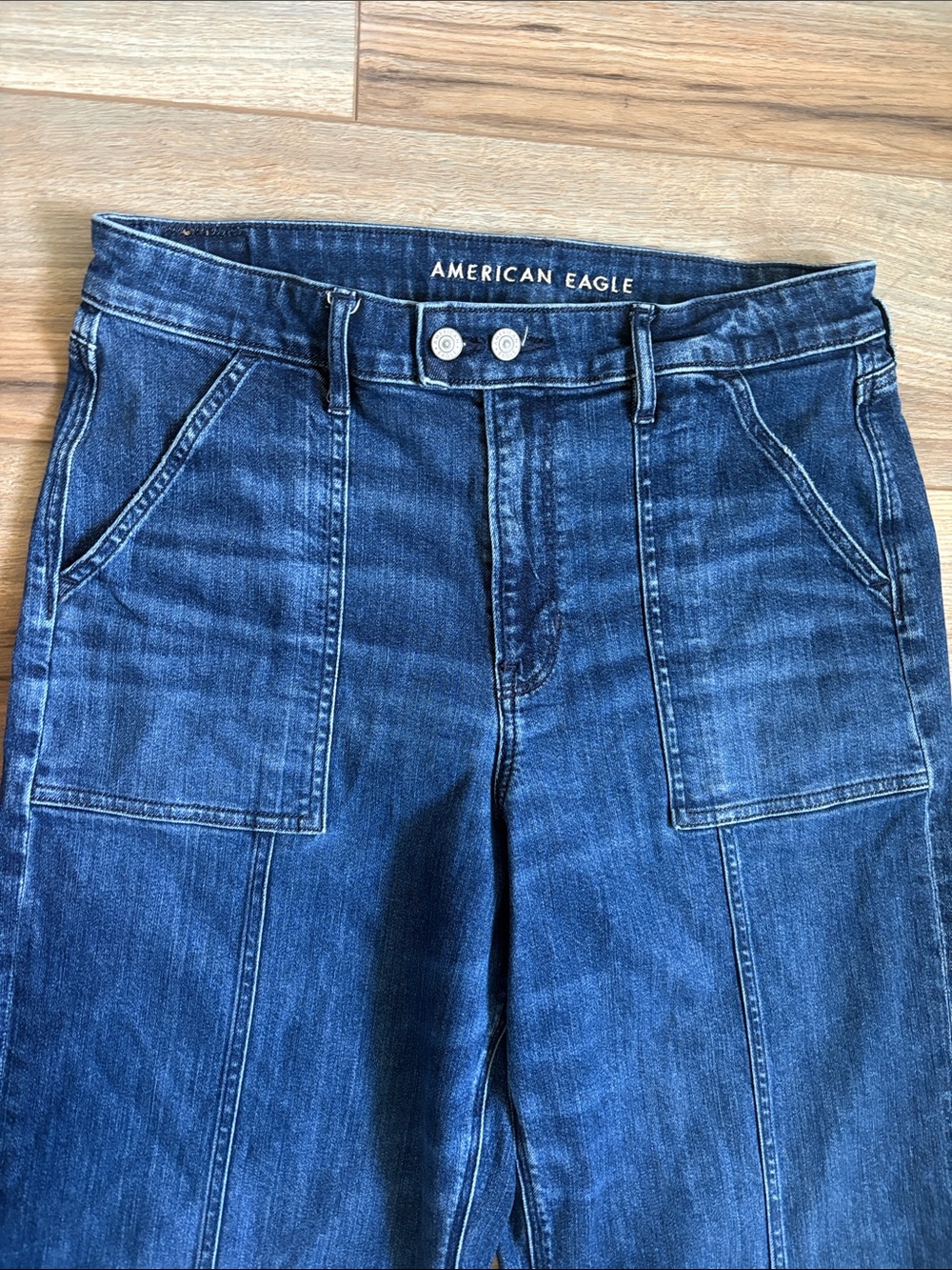 SUPER HIGH-RISE BAGGY WIDE LEG - Picture 5 of 6